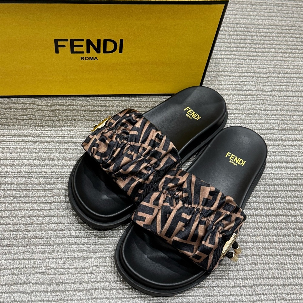 Fendi Women's Brown Sandals